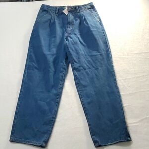 Baggy Jeans Pleats Size 29W